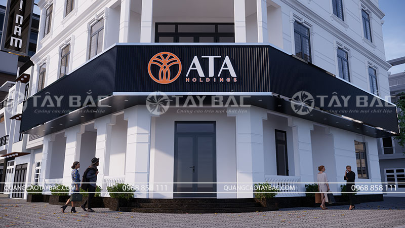 biển quảng cáo tòa nhà ATA