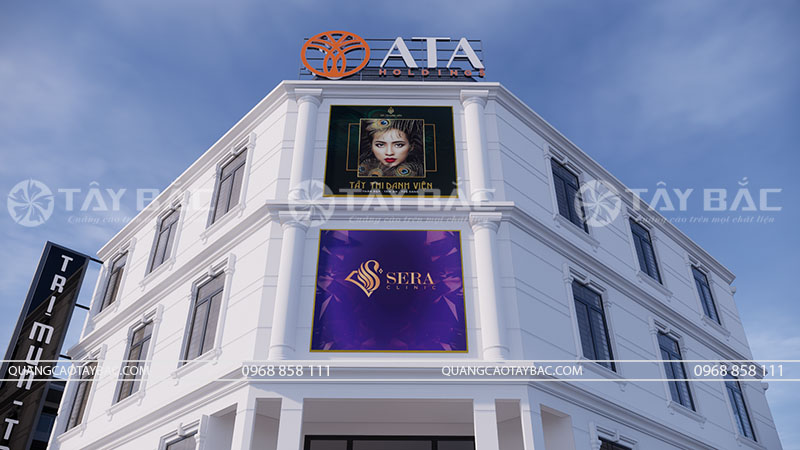 biển quảng cáo tòa nhà ATA